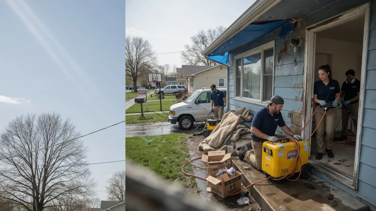 Basement Flood Cleanup in Bruington, VA near me